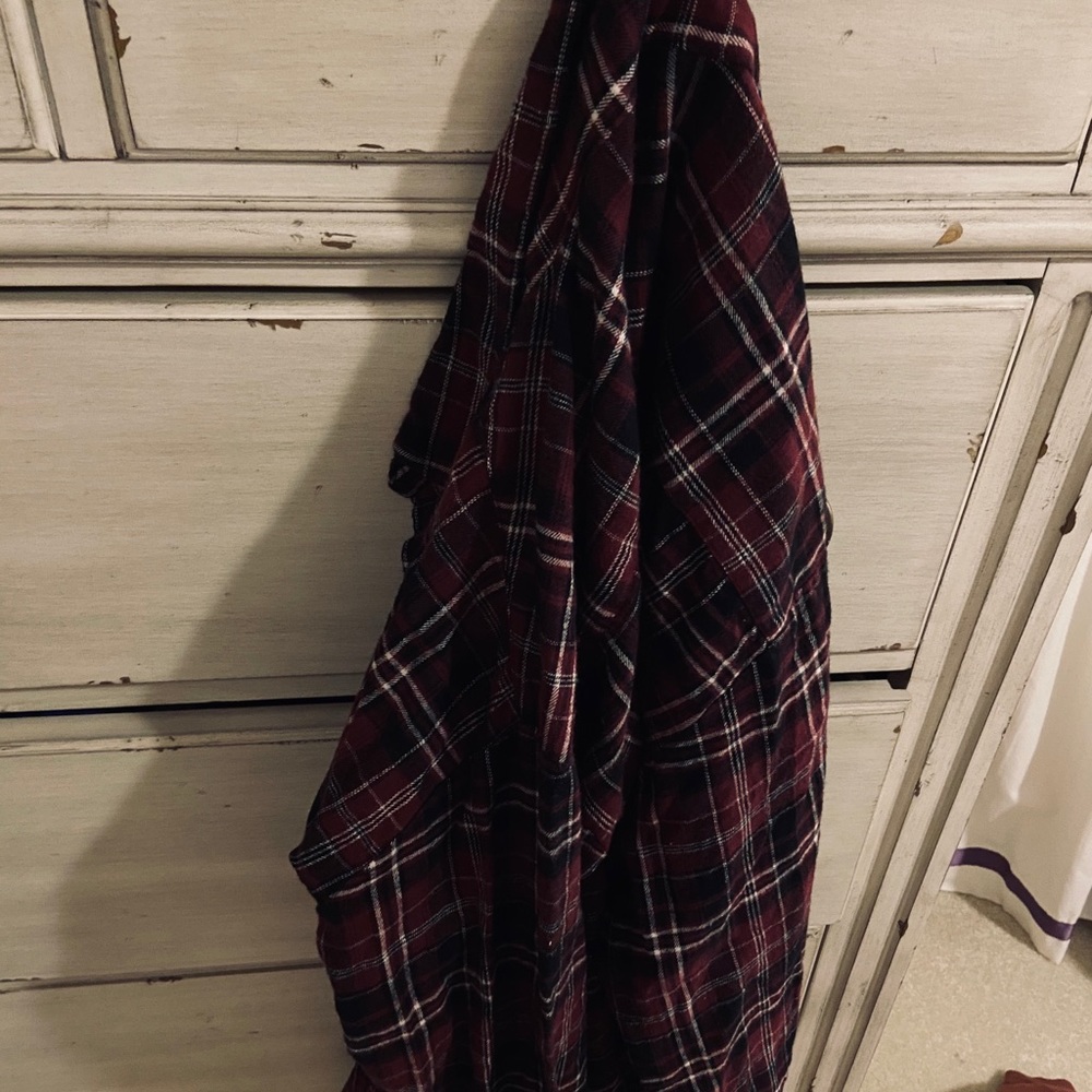 Maroon Flannel